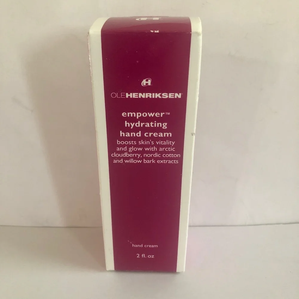OLE HENRIKSEN Empower Hydrating Hand Cream Lotion 2oz $39 NIB